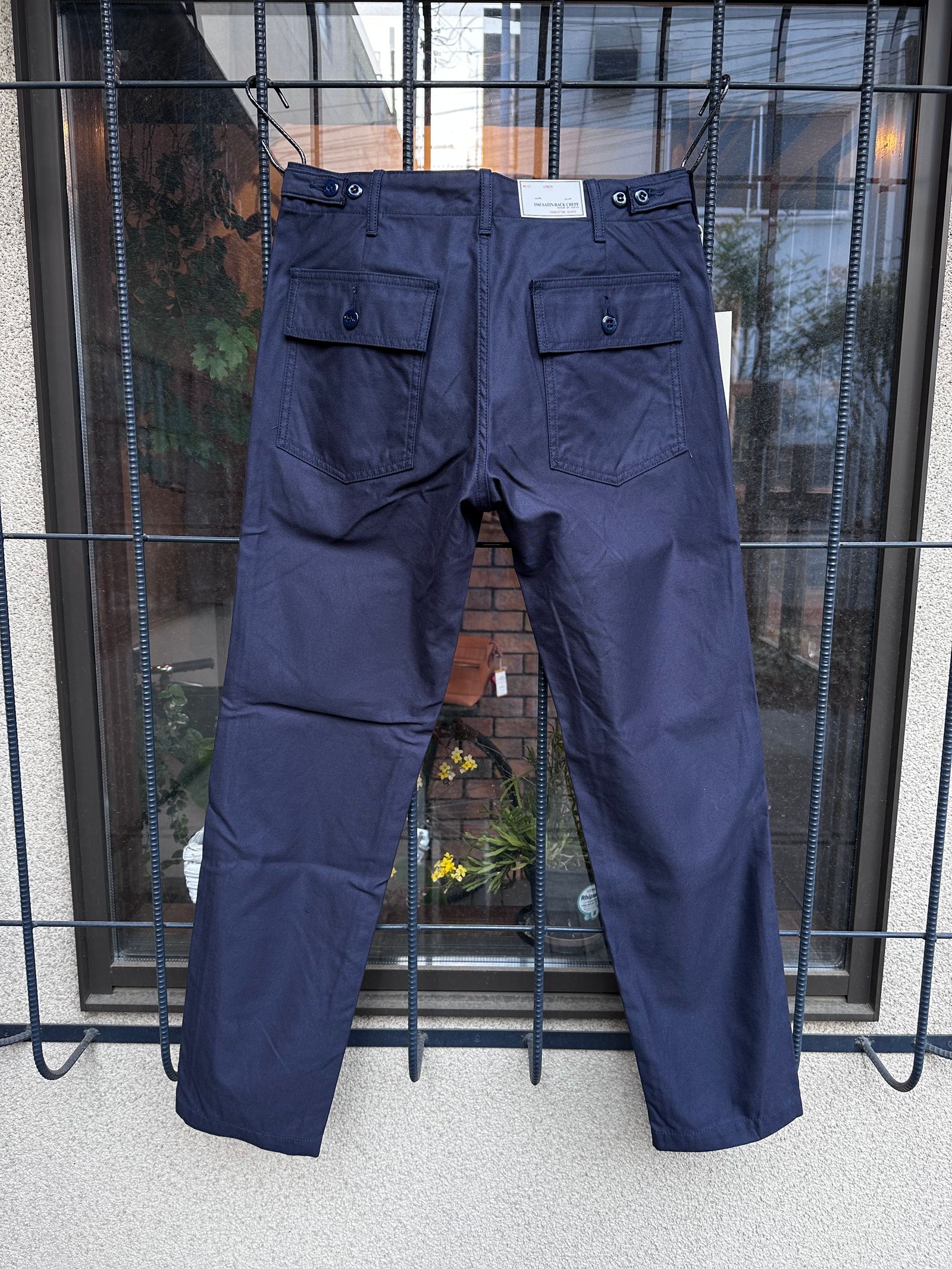 [F0431] BAKER PANTS / ベイカーパンツ (ネイビー)