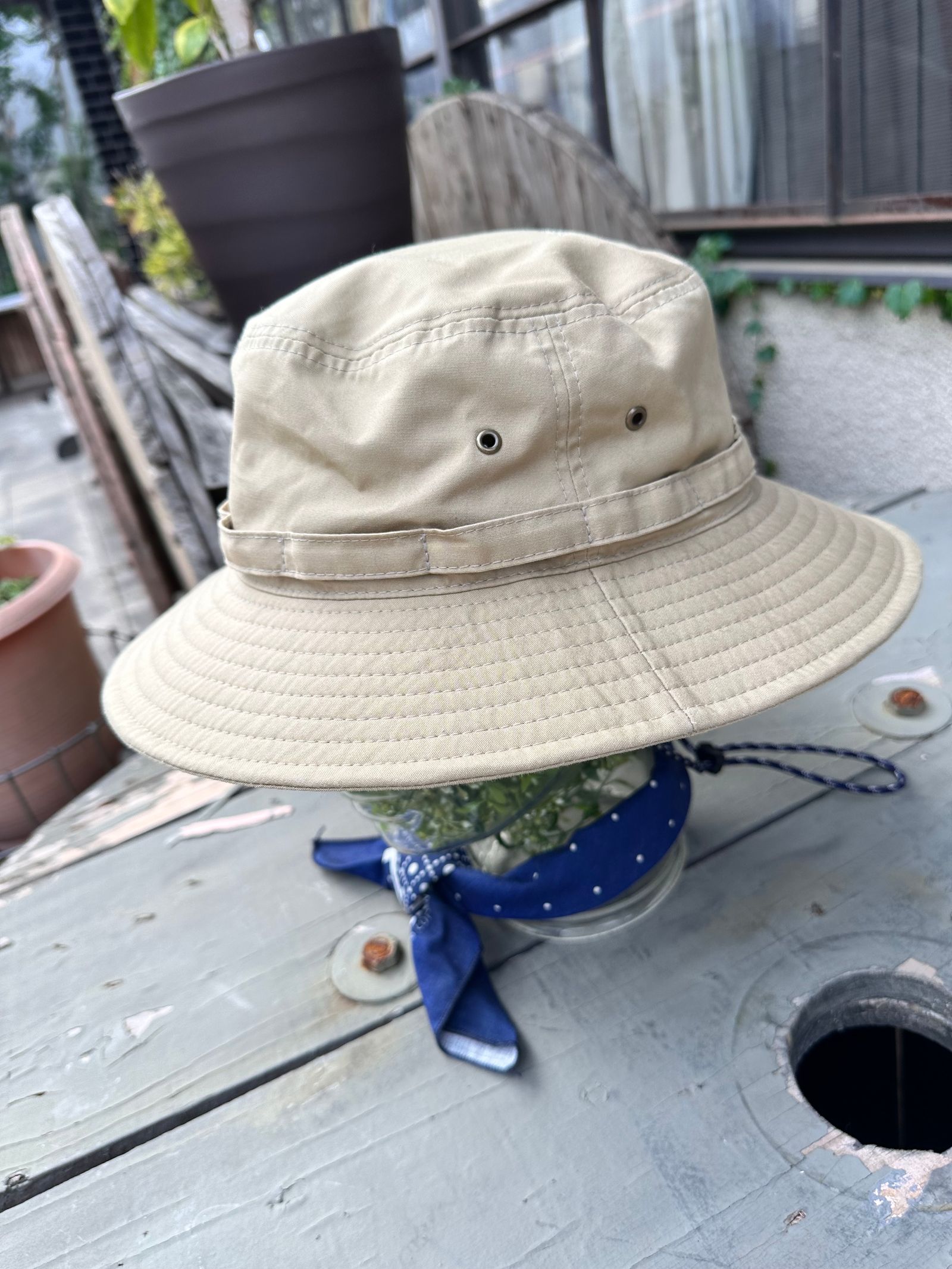 ベンタイルフィールドハット / "VENTILE" FIELD HAT / ベージュ