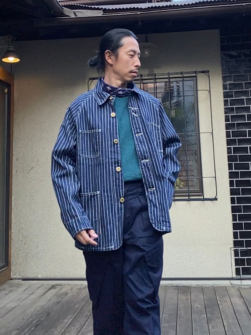 FOB FACTORY - HEMP DENIM COVERALL / ヘンプデニムカバーオール ...