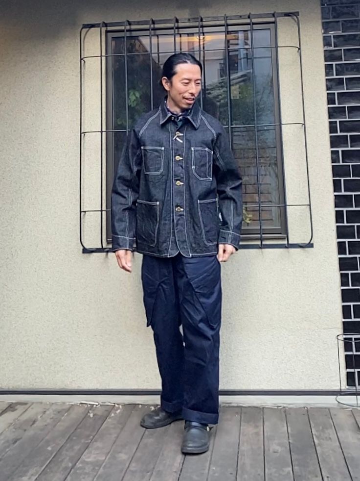 HEMP DENIM COVERALL / ヘンプデニムカバーオール / F2410