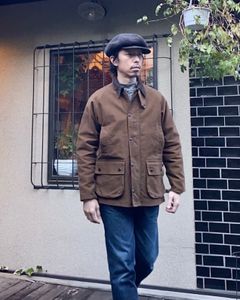 エフオービーファクトリー / FOB FACTORY / モールスキンライディング ジャケット / F2361 / ブラウン