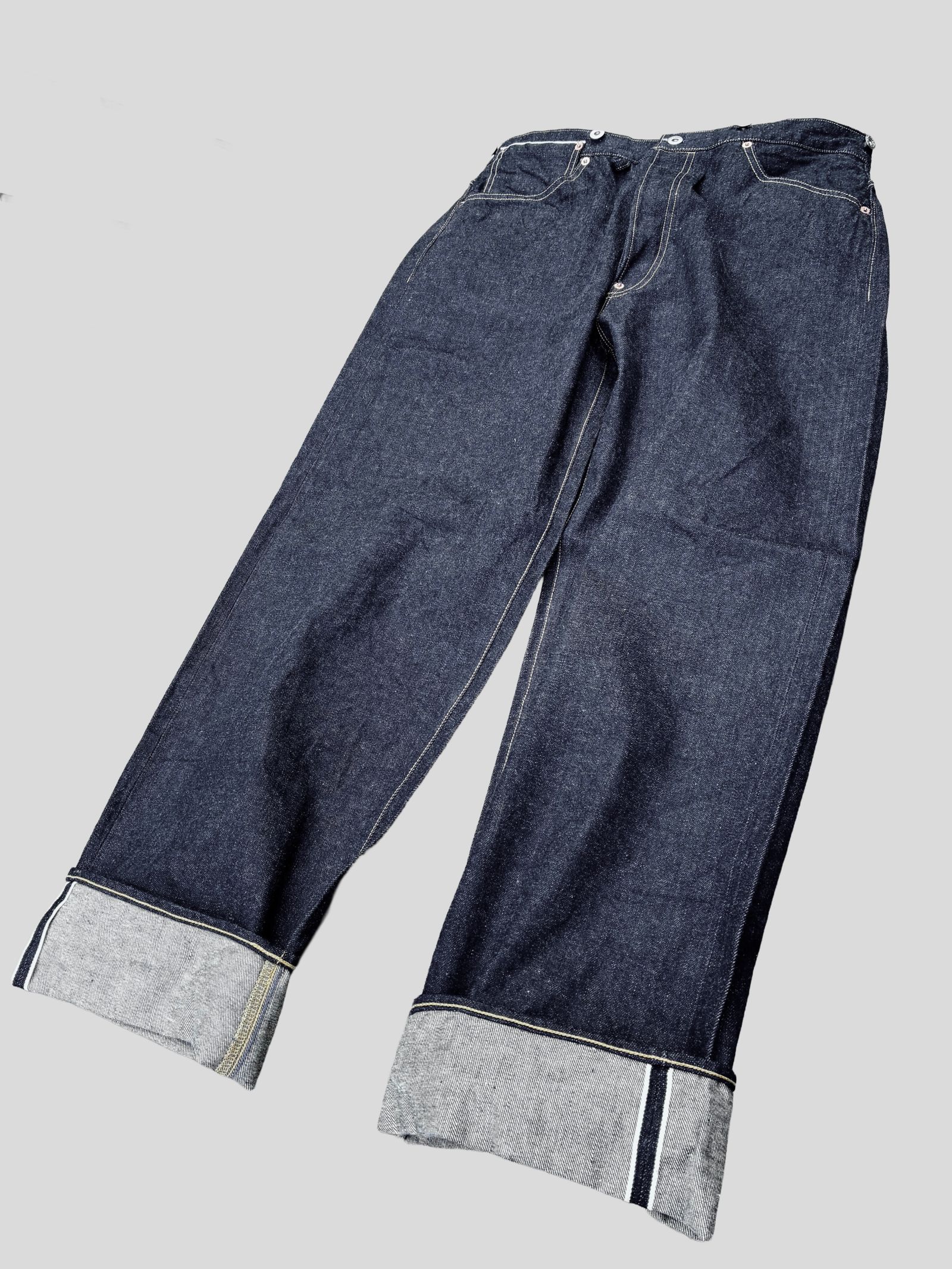 ウエストオーバーオール / シーアイランドコットン / M101(001) / ビッグジョン