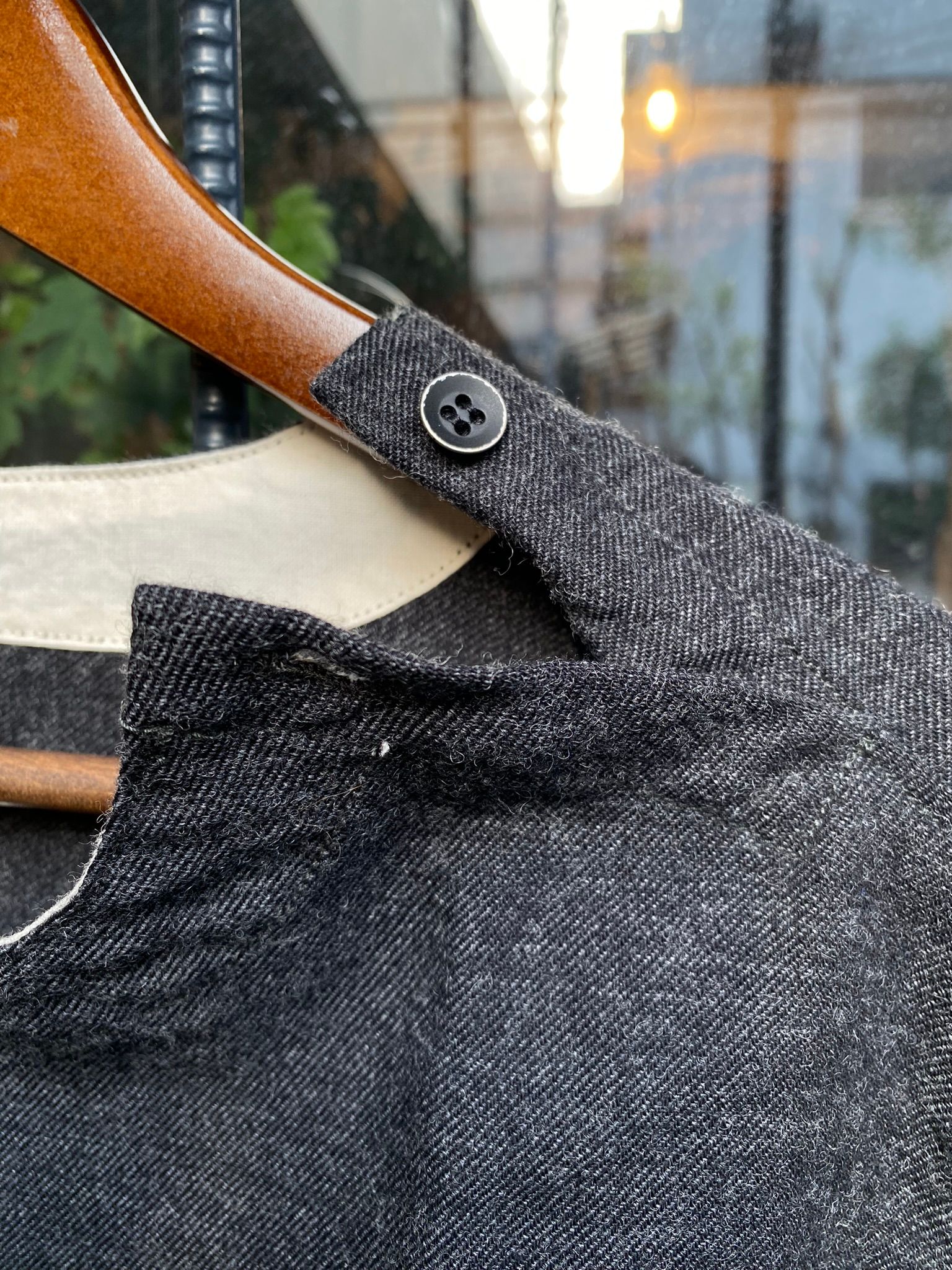 新品未使用 FOB FACTORY F3483 スリーピングシャツ ネイビー M