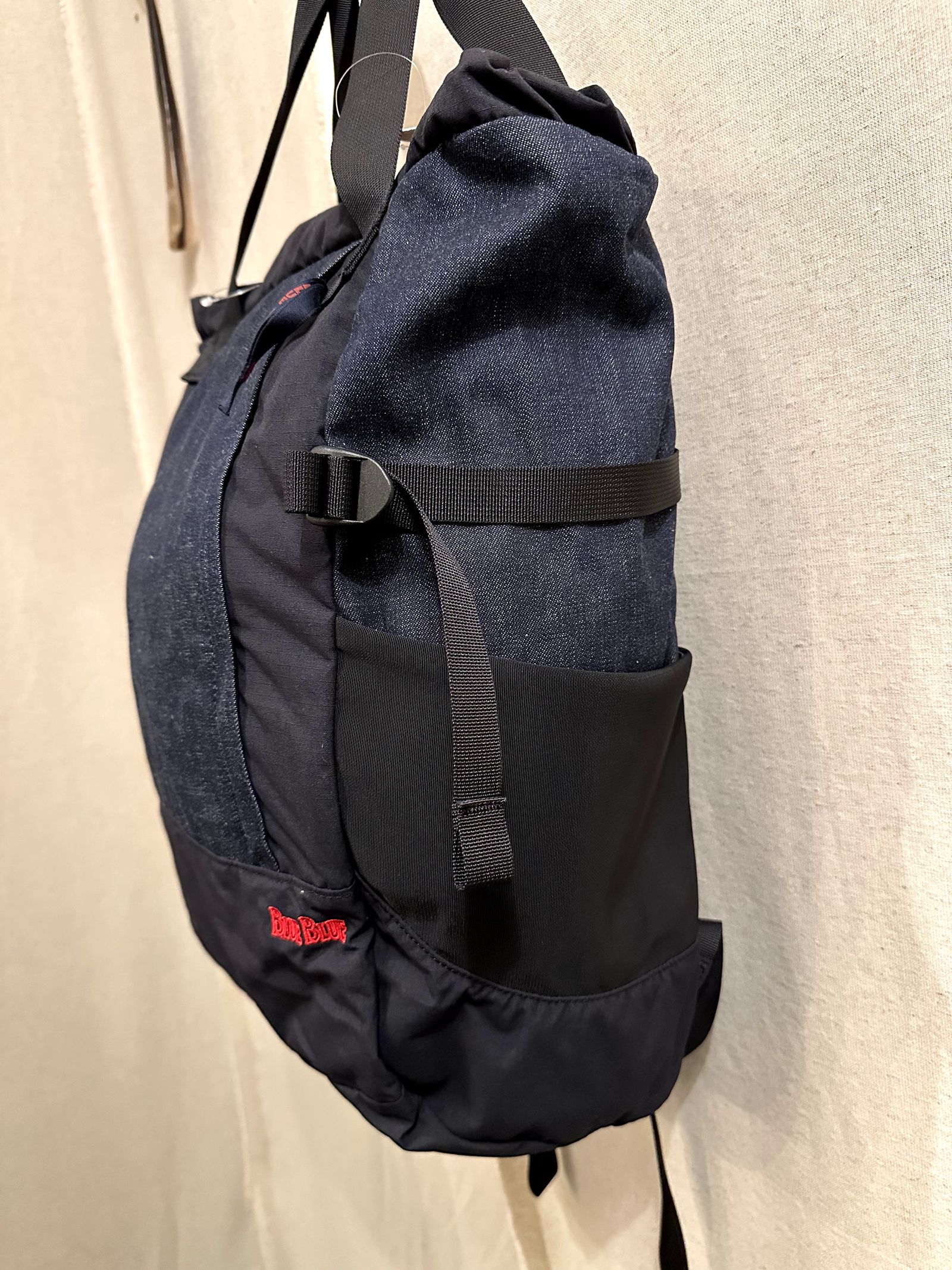 MRD×BLUE BLUE / デニムコンビトラベルトート
