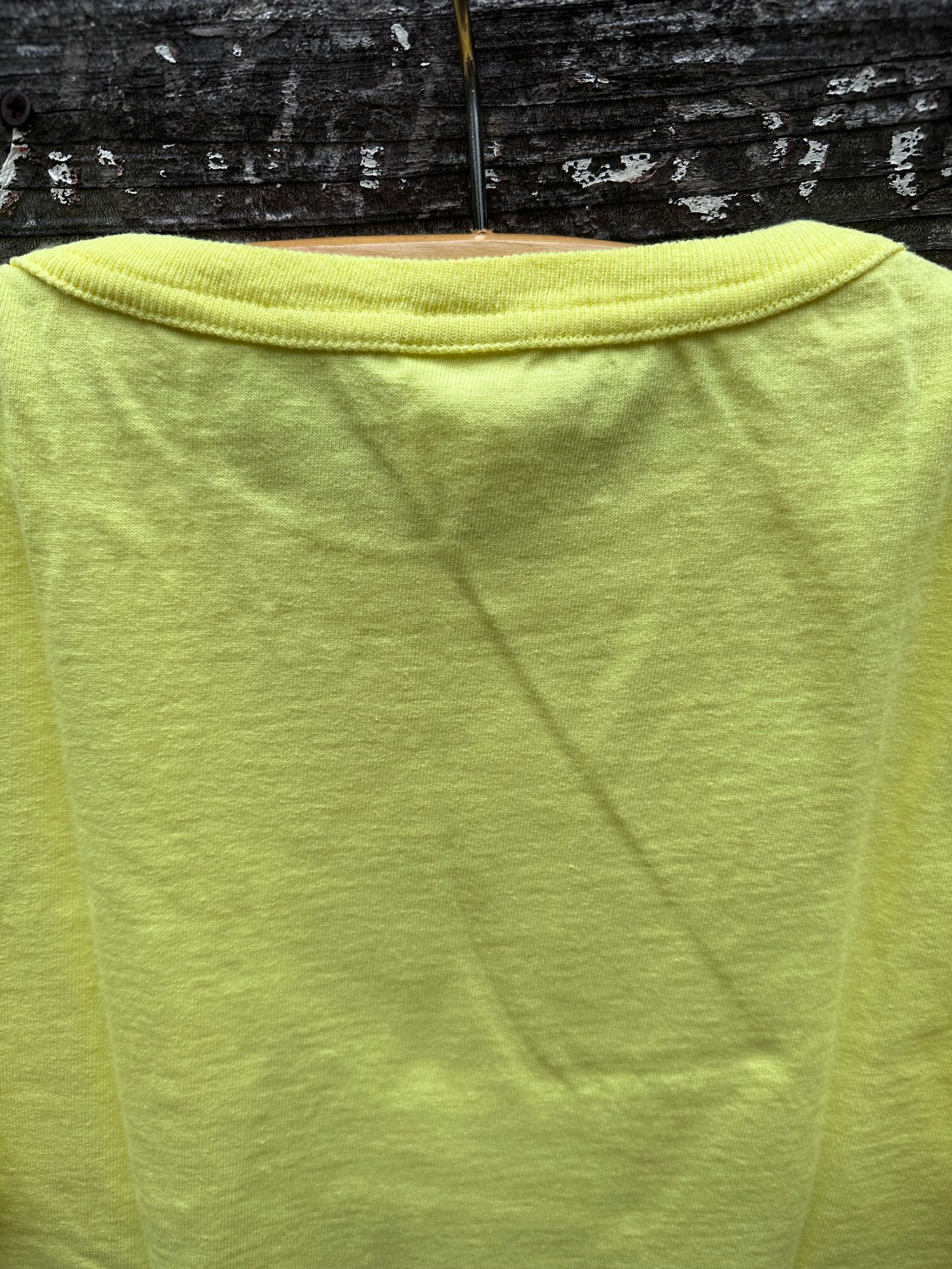T1011 / ティーテンイレブン / ショートスリーブポケットTシャツ / MADE IN USA / レモンネード / デッドストック