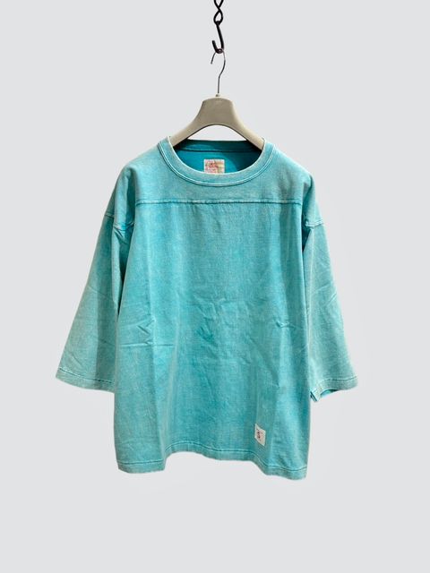インプレストア / Football half sleeve / Sonya t-cloth V.D /  ハーフスリーブフットボールTシャツ / キンミヤブルー(ミント系)