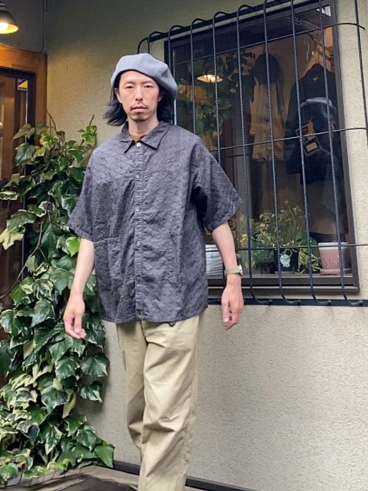 NEEDLE S/S JACKET / チャコール