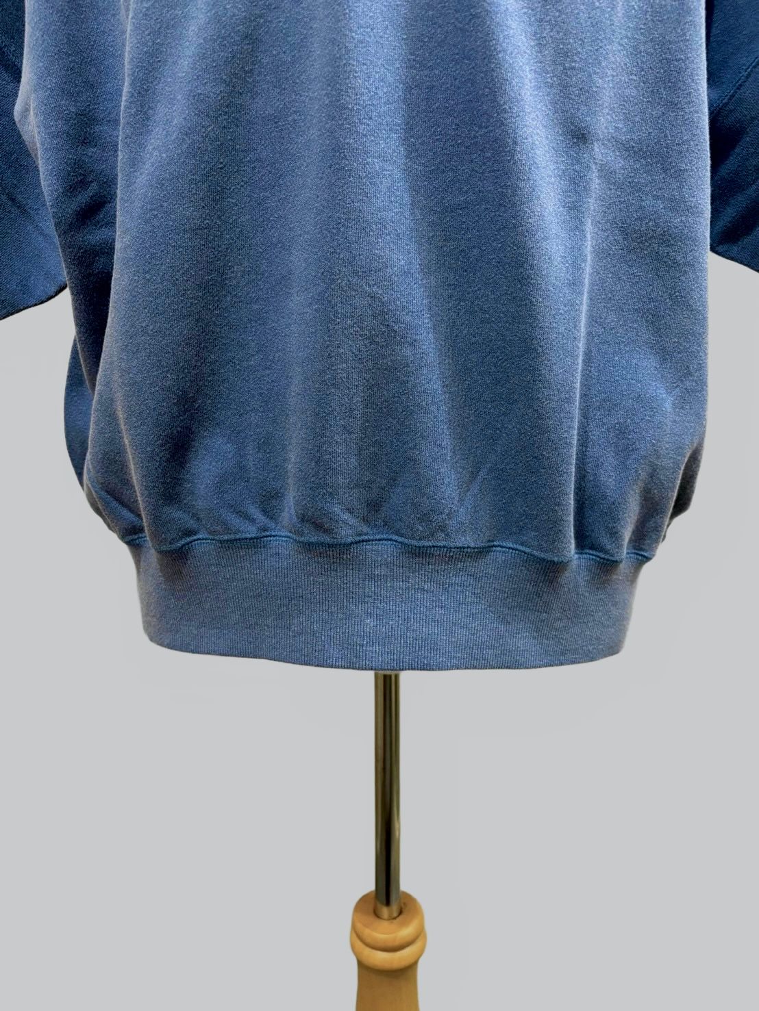 LW Half Zip Chop Sleeve / ハーフジップ 半袖スウェット / ブルー / ユニゾンスペシャル