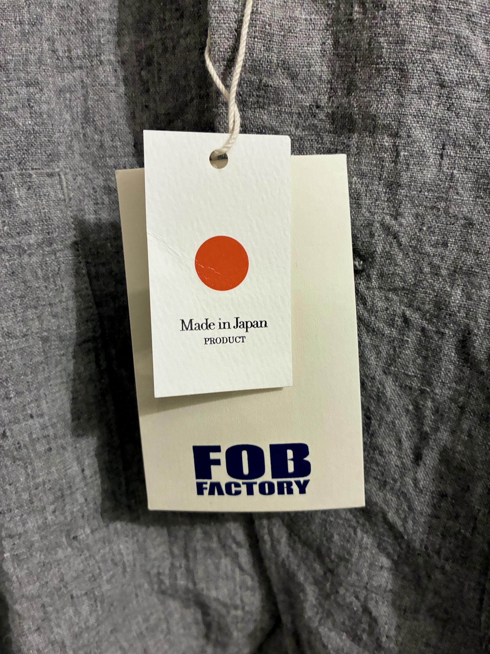 リネンテーラードジャケット&トラウザーズ セットアップ グレー