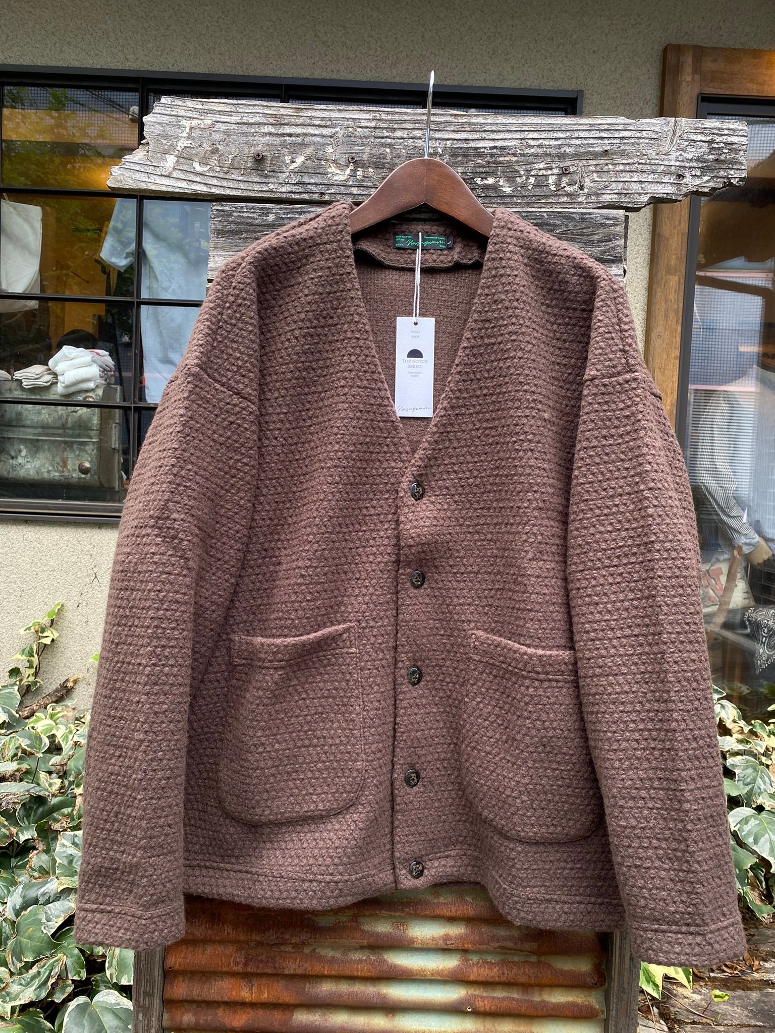 WALL CARDIGAN / BROWN