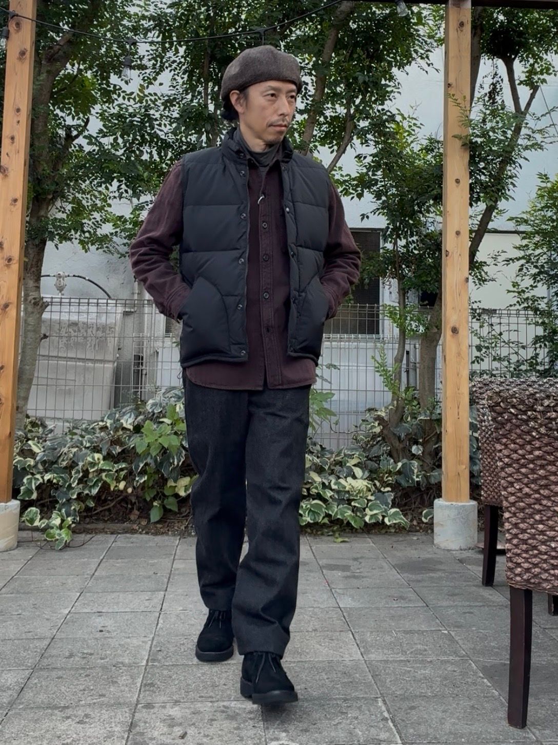 ダウンベスト / 6712 DOWN VEST / ブラック