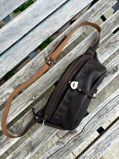 Nasngwam.×Early Morning / DEERSKIN BODY BAG / ブラウン / ナスングワム