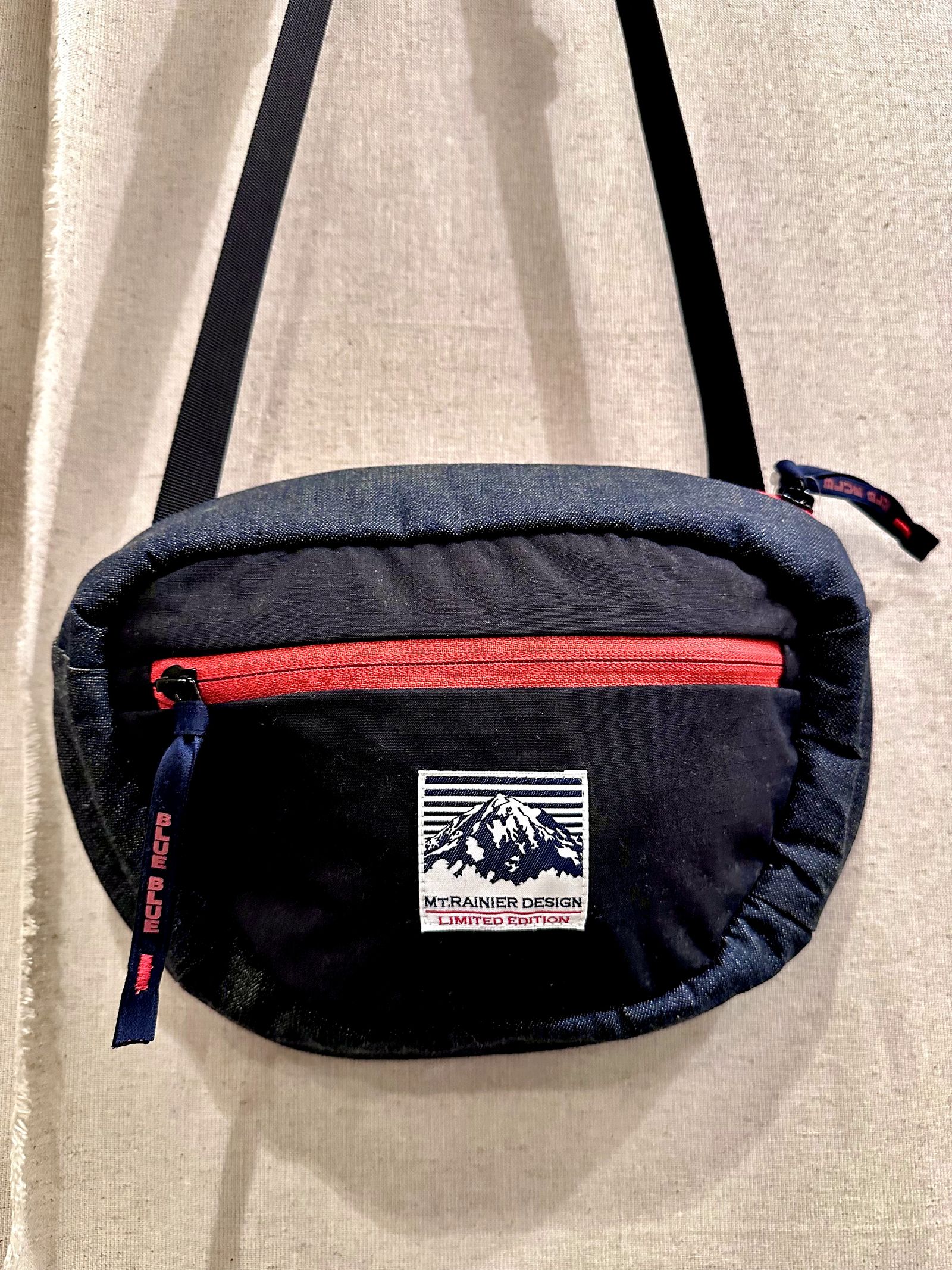 MRD×BLUE BLUE / デニムコンビトラベルトート