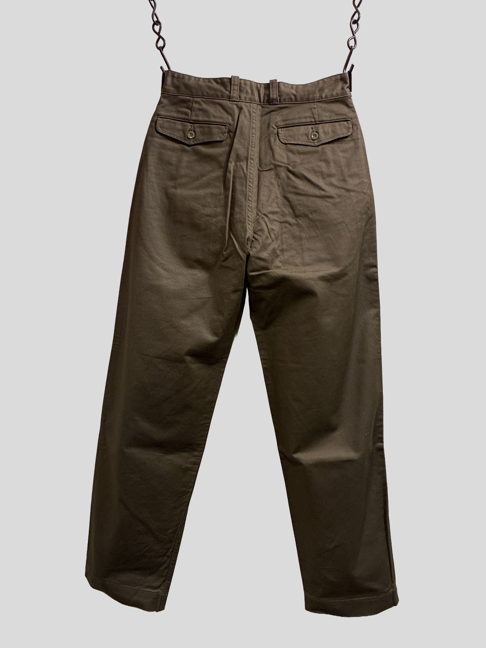 M-52フレンチアーミーチノ/ F0512 / オリーブ / エフオービーファクトリー / FOB FACTORY