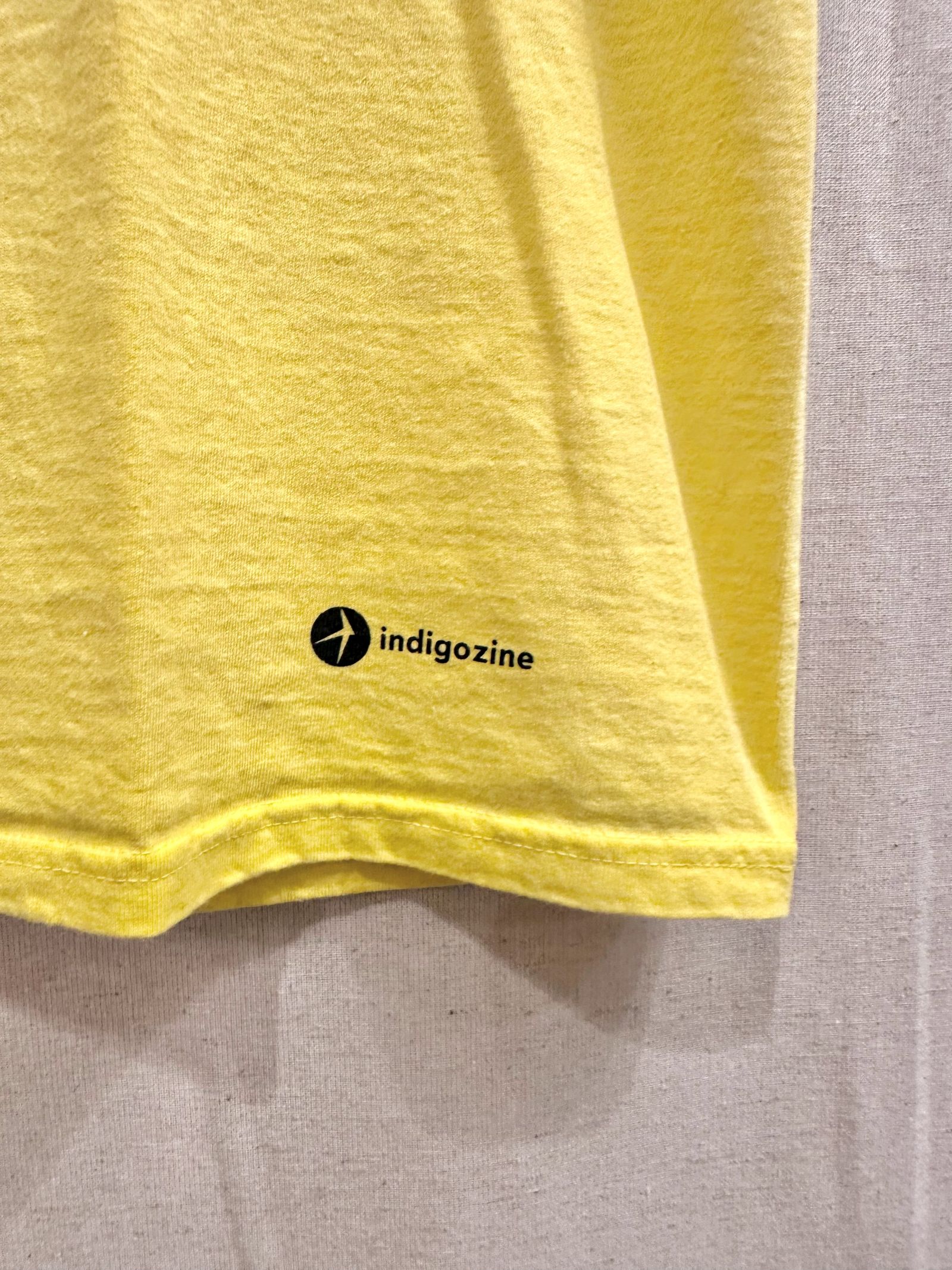 indigozine / Forever Young Tee  / Tシャツ /イエロー