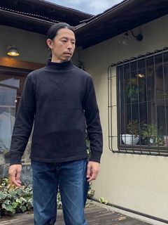 te002H / ORIGNAL NEW HIGH NECK-T / ハイネック / BLACK