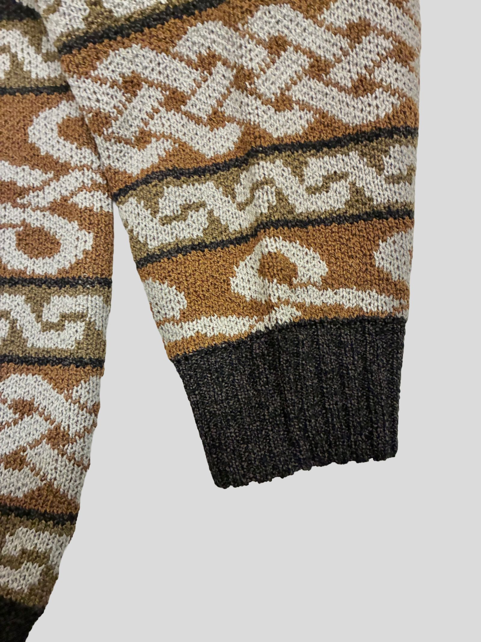 BRAID KNIT / ニット・セーター / ブラウン / ナスングワム