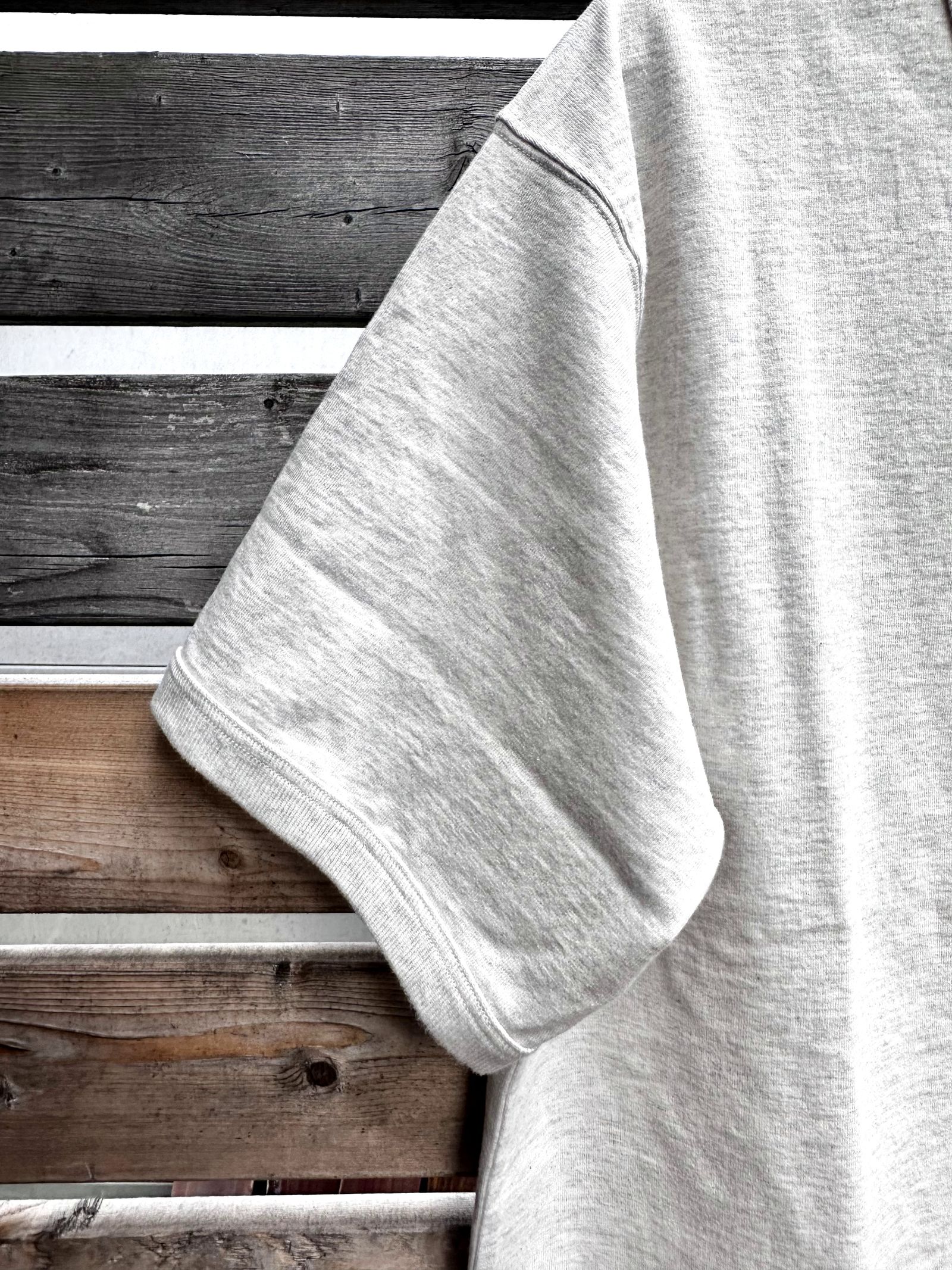 WHITESVILLE / ホワイツビル 14/- HALF SLEEVE RIB T-SHIRT / 半袖リブTシャツ / WV79147 オートミール(131)