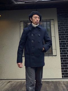 BR11554 / PEA-COAT “NAVAL CLOTHING FACTORY”