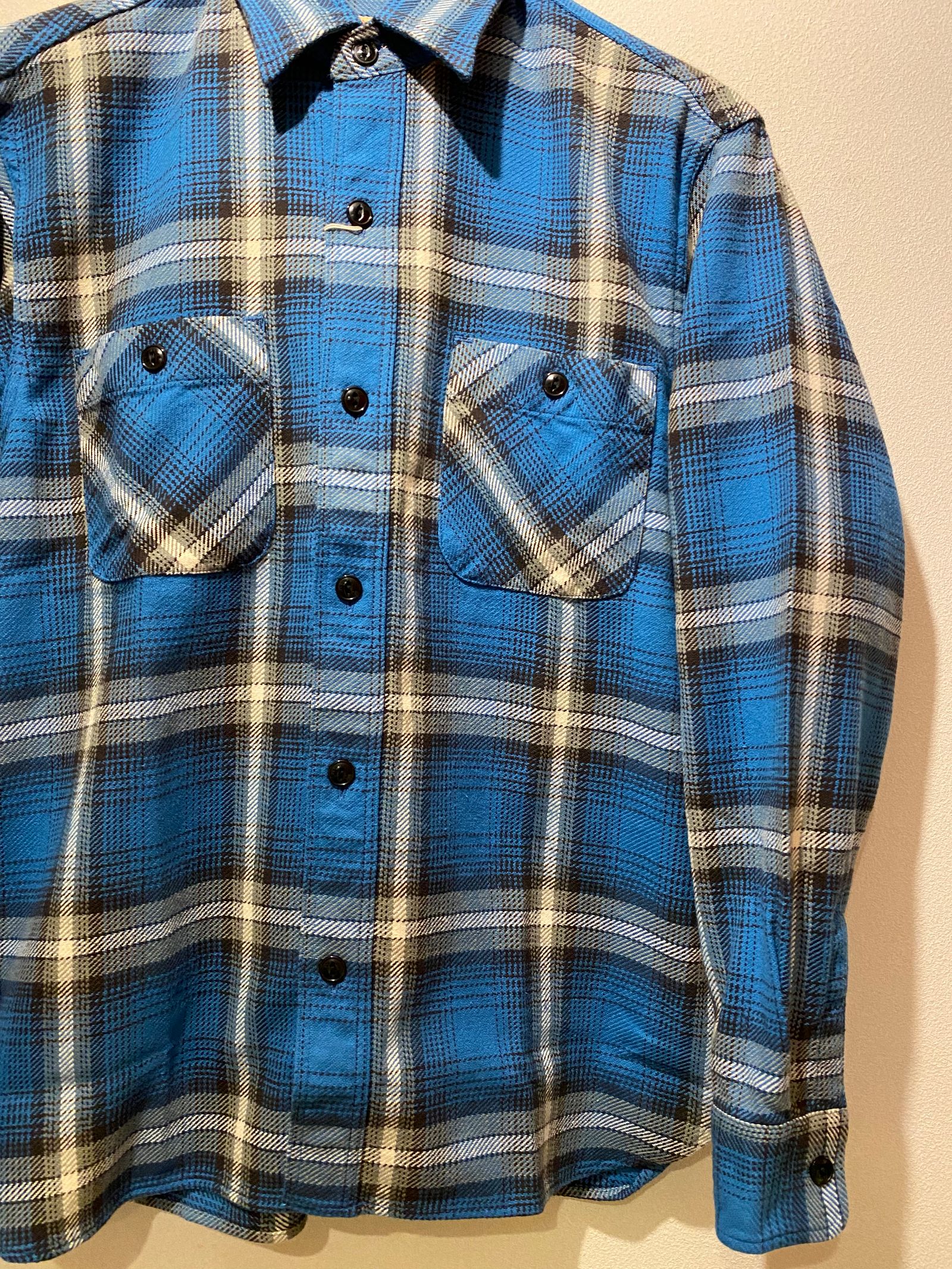 SUGAR CANE - SC28957 / TWILL CHECK WORK SHIRT / ヘビーネルワーク