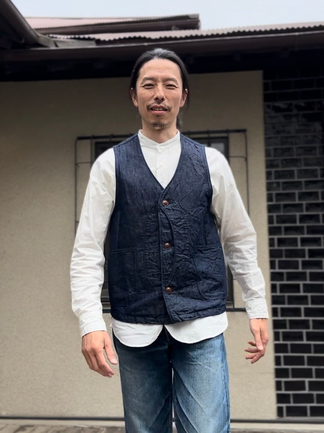 JAPAN BLUE JEANS ボアベスト-