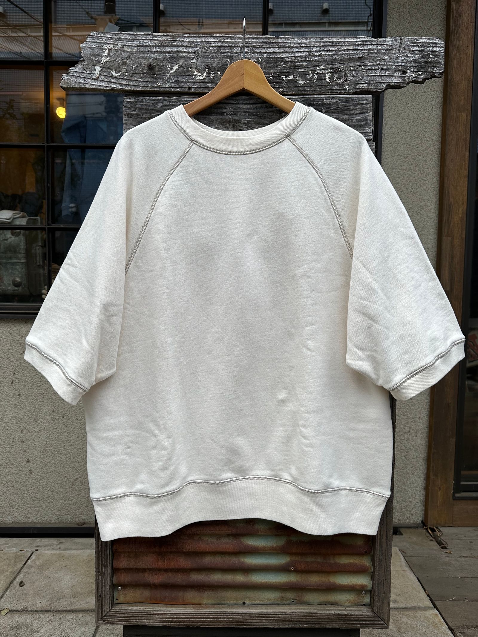 SCREEN STARS / スクリーンスターズ / Sunburned sweat tee / 半袖スウェットTシャツ /  アイボリー(ナチュラル)