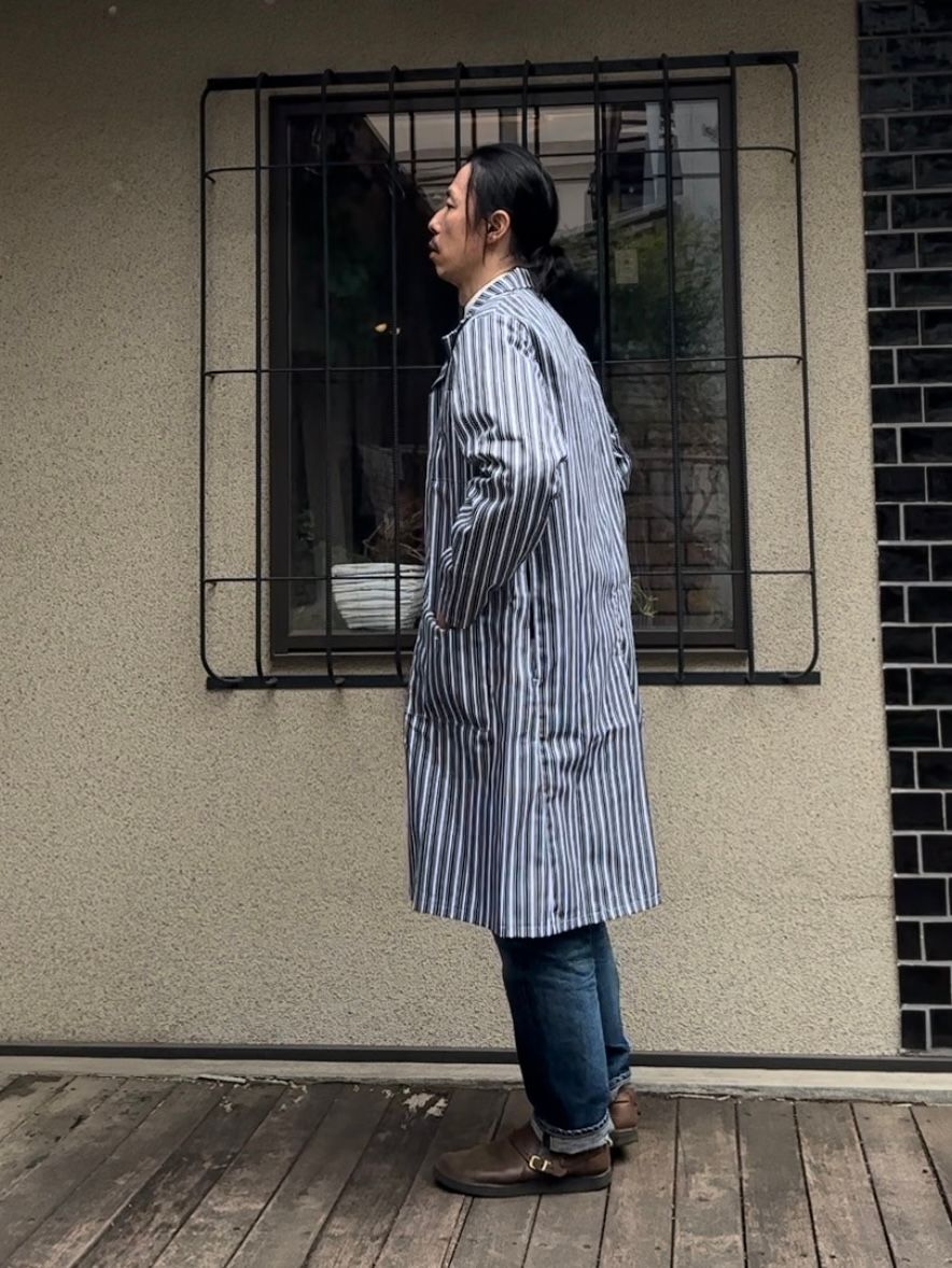 Alexandra / アレクサンドラ / Stripe Work Coat / ストライプワークコート