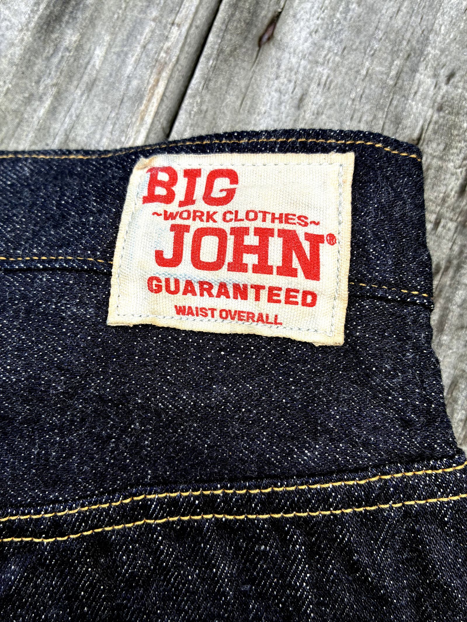 ウエストオーバーオール / シーアイランドコットン / M101(001) / ビッグジョン