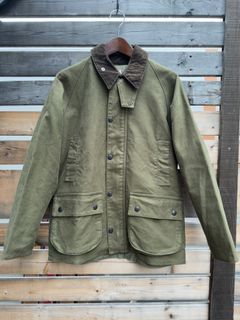 FOB FACTORY(エフオービーファクトリー) モールスキンライディングジャケット オリーブ F2361