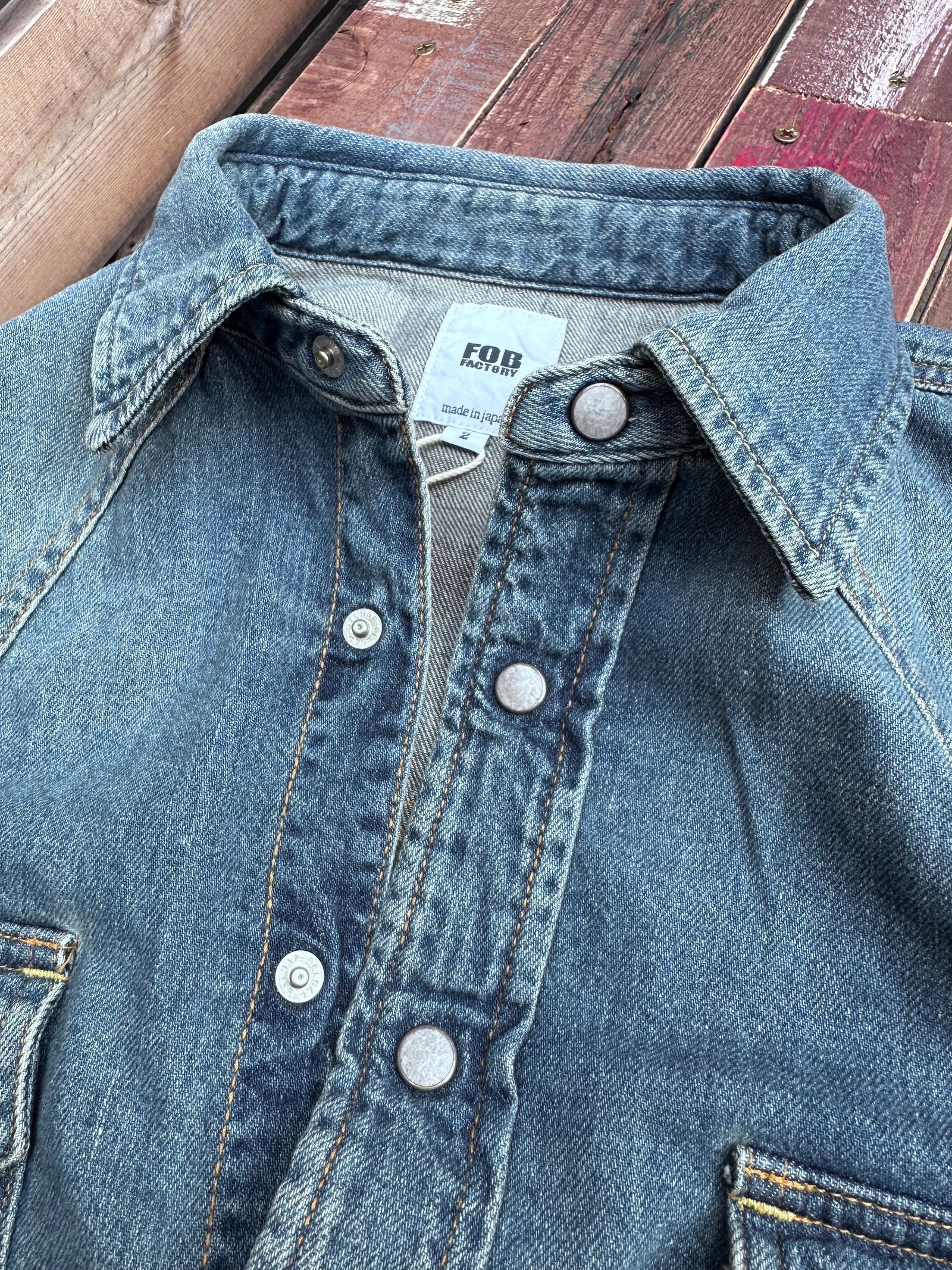 DENIM WESTERN SHIRT / デニムウエスタンシャツ / F3506