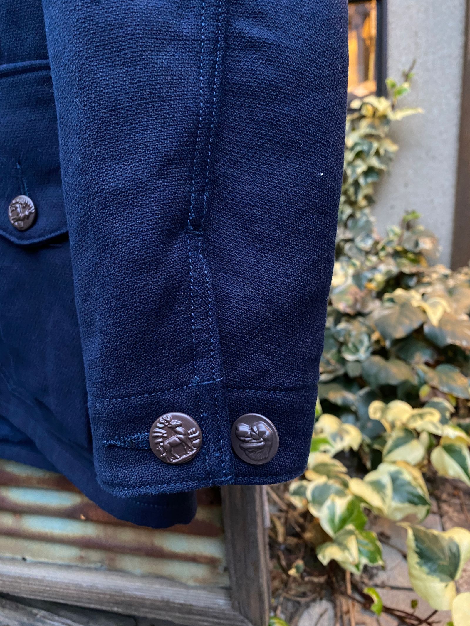 F2427 HUNTING JACKET / NAVY