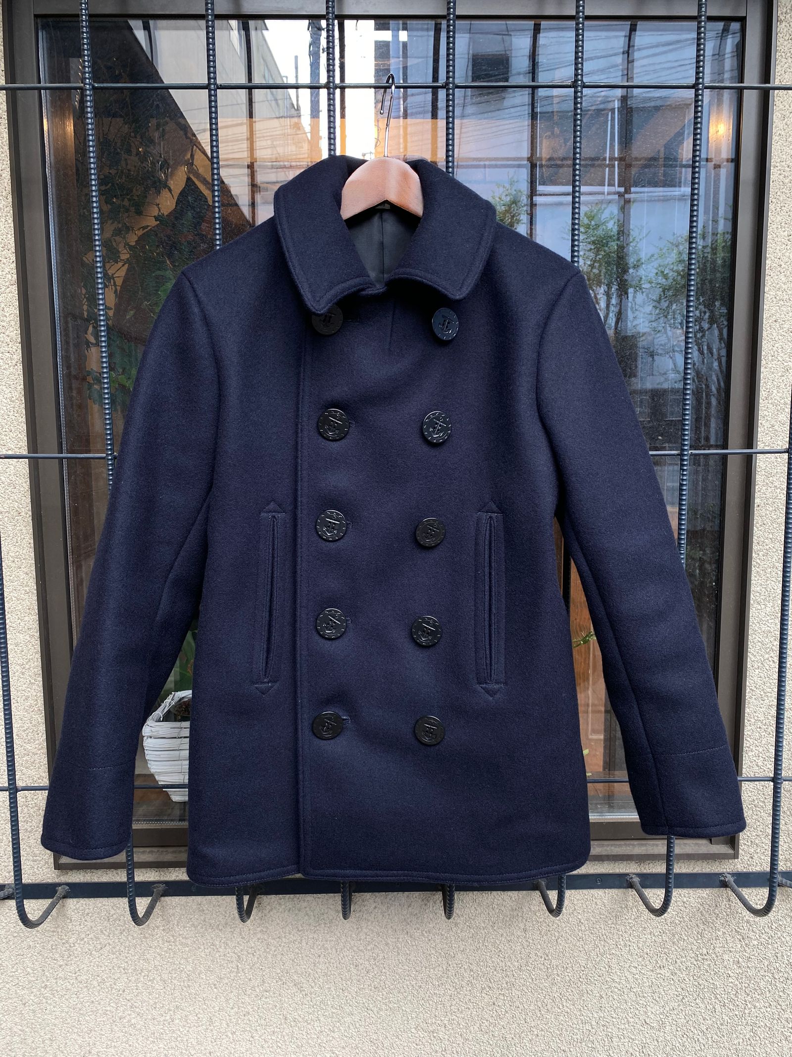 BUZZ RICKSON'S - BR11554 / PEA-COAT “NAVAL CLOTHING FACTORY” | NARO CLOTHING