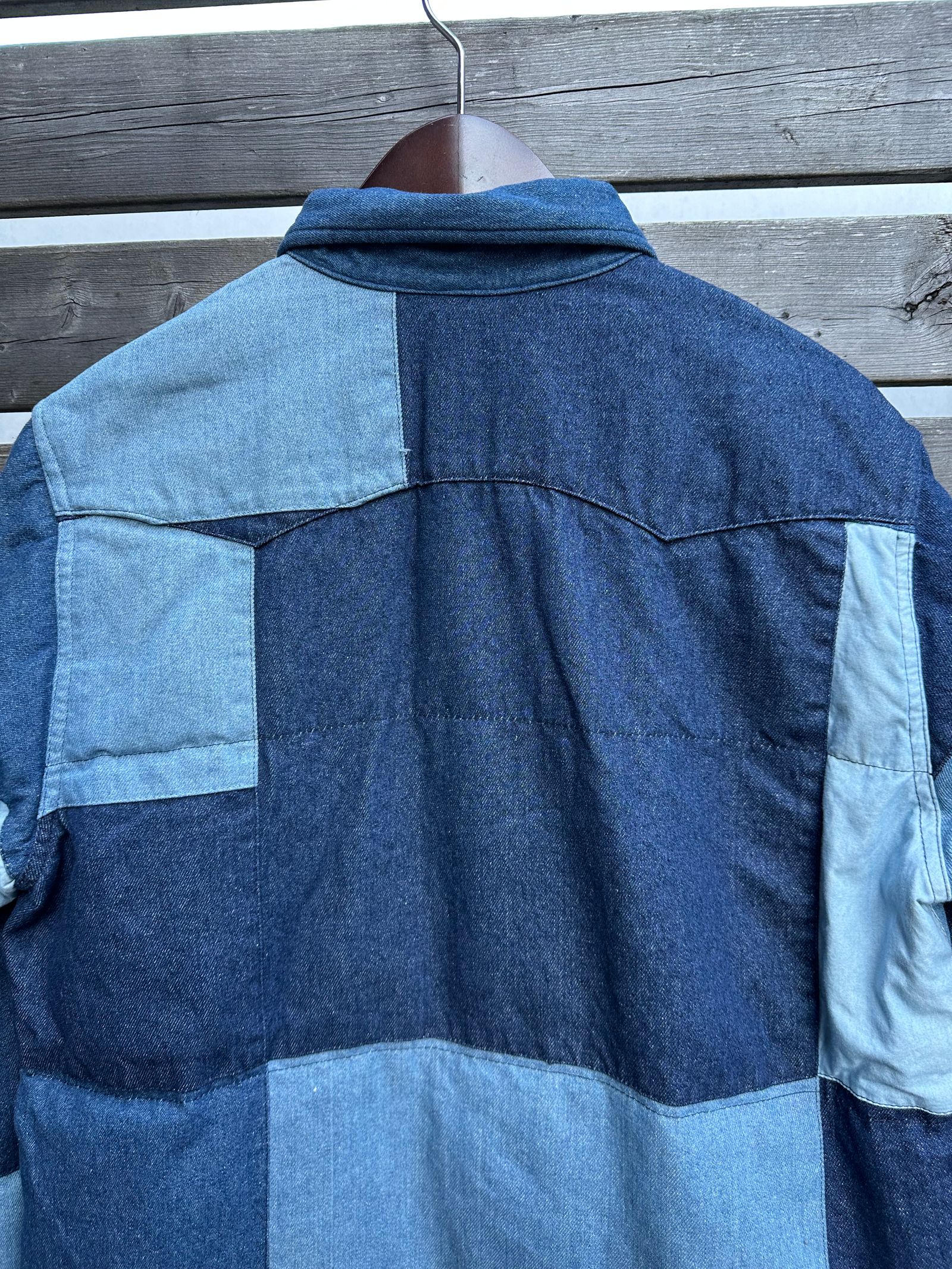 GAIJIN MADE パッチワークカバーオール Mサイズ パッチワーク カバーオール -生成り- – AUSTERE JAPAN KOROMO