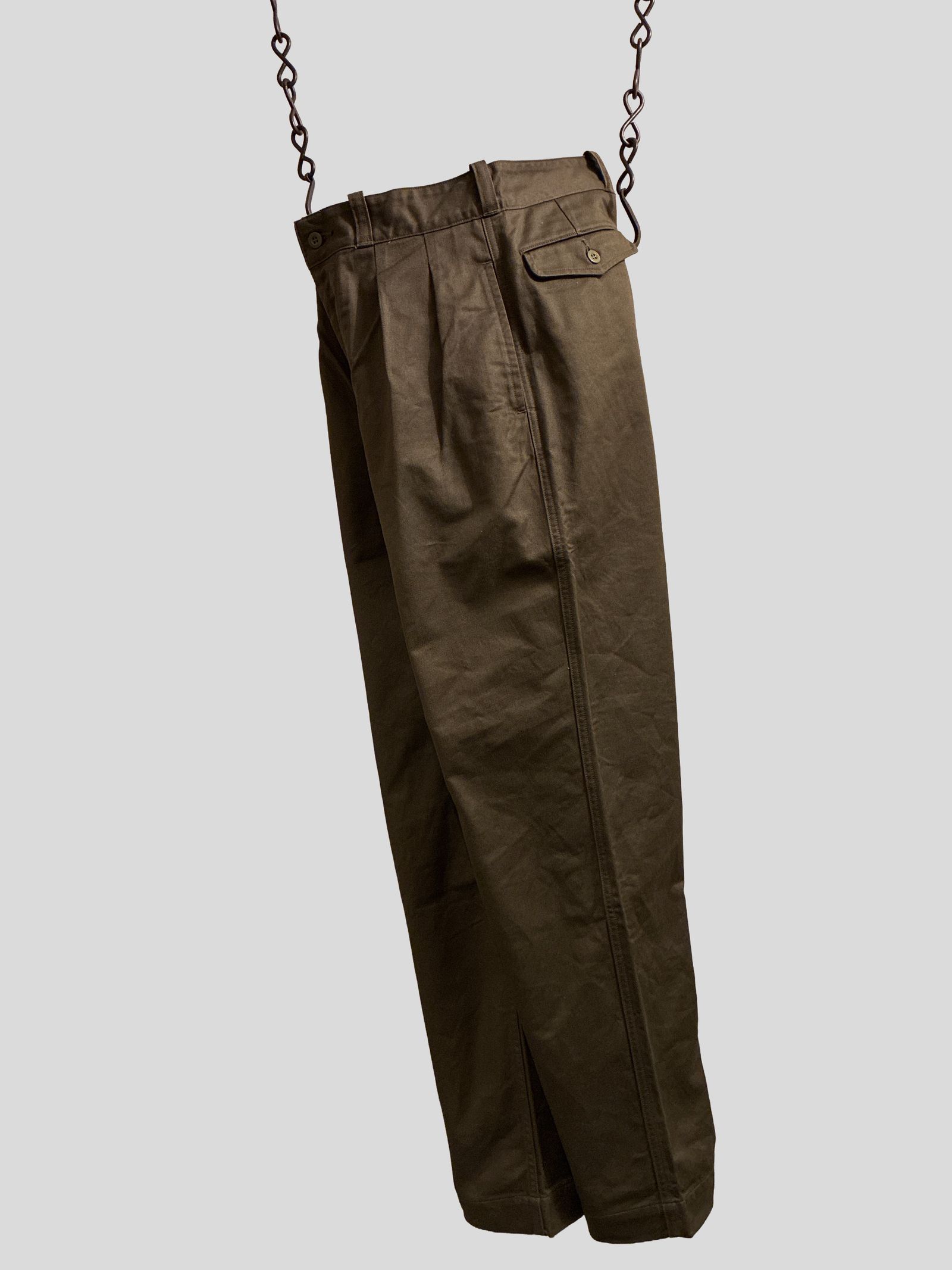 M-52フレンチアーミーチノ/ F0512 / オリーブ / エフオービーファクトリー / FOB FACTORY