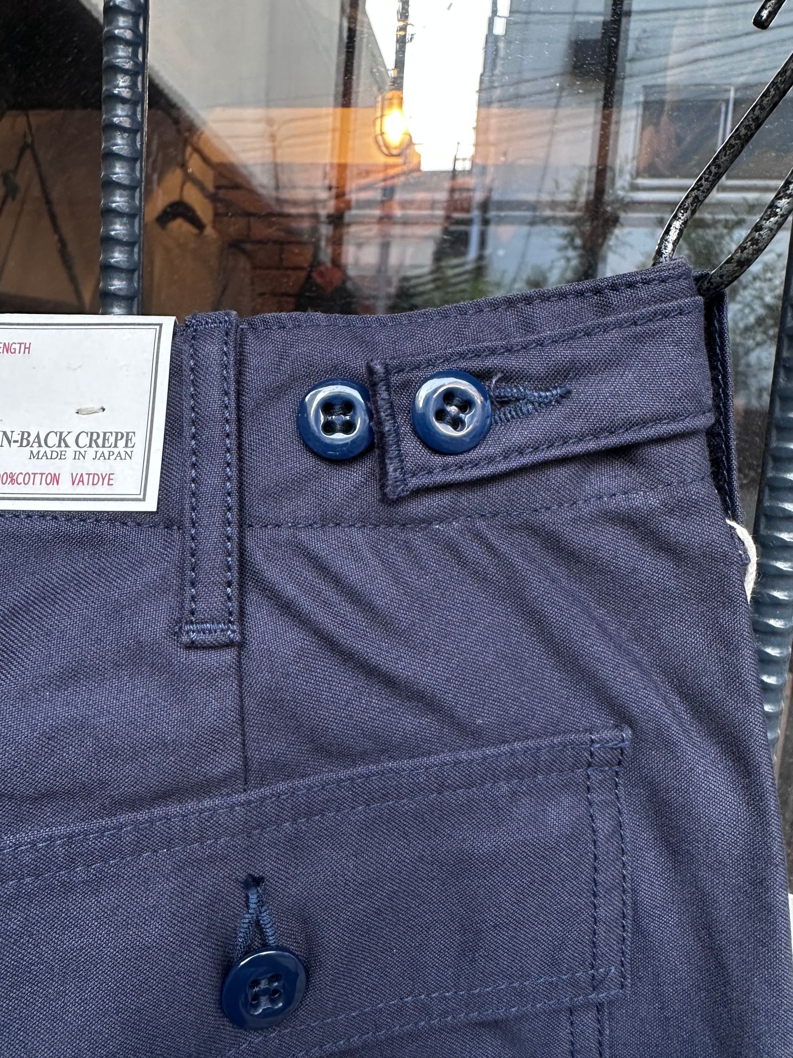 [F0431] BAKER PANTS / ベイカーパンツ (ネイビー)
