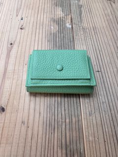 TAURILLON Compct Wallet / トリヨンラグーン コンパクトウォレット / PISTACHIO (ピスタチオ)