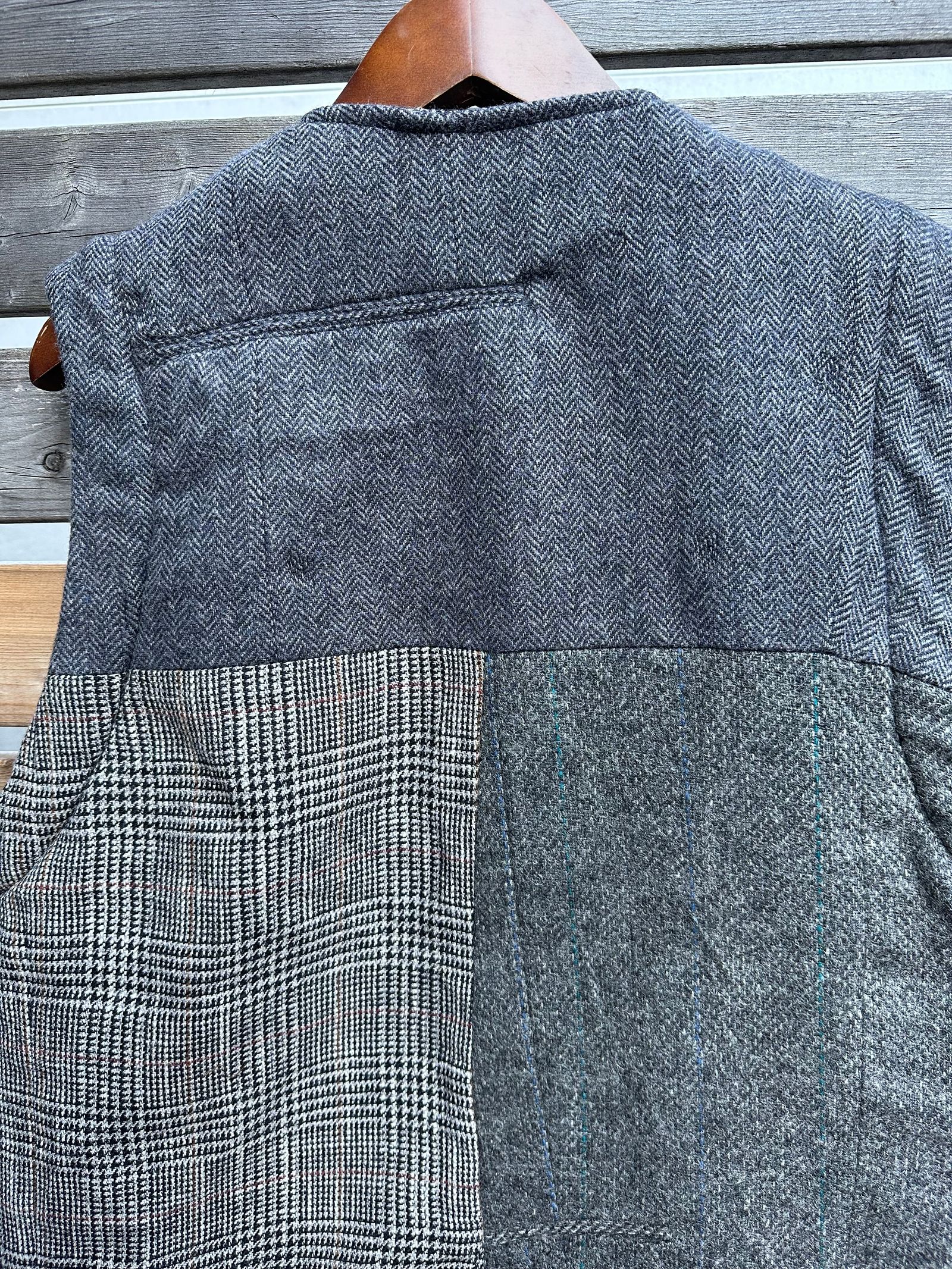 ARTISAN VEST / アルチザンベスト / リバーシブル / ツイード / ブラックL