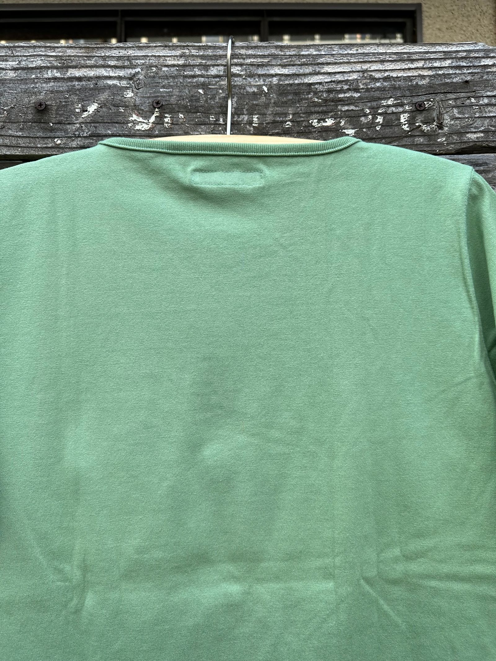 te500 / SUMMER KNIT PK T-SHIRTS / サマーニット / ポケットTシャツ / PEAL GREEN