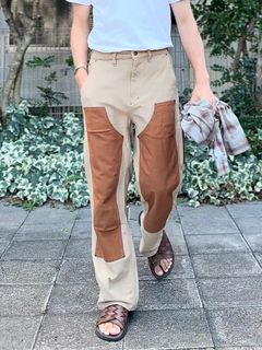 DUBBLE KNEE PANTS / ダブルニーパンツ / ブラウン