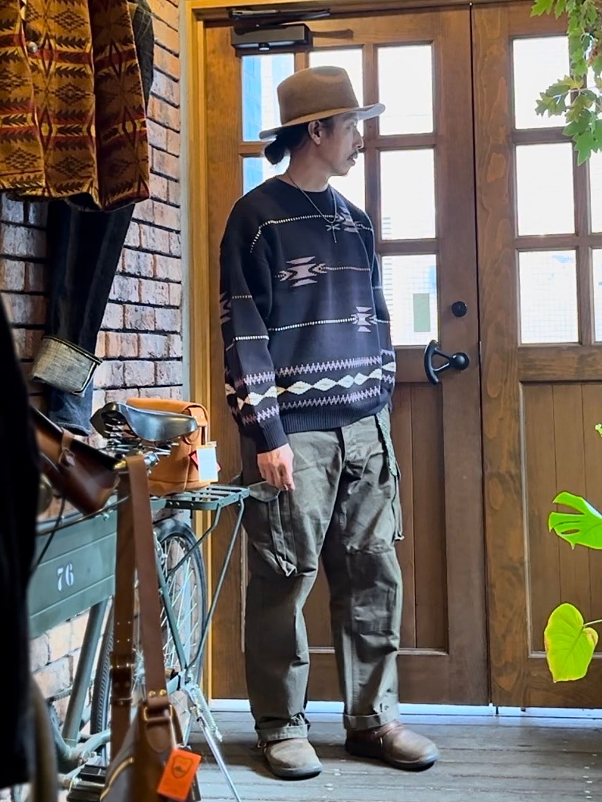 DENE KNIT / ブラック