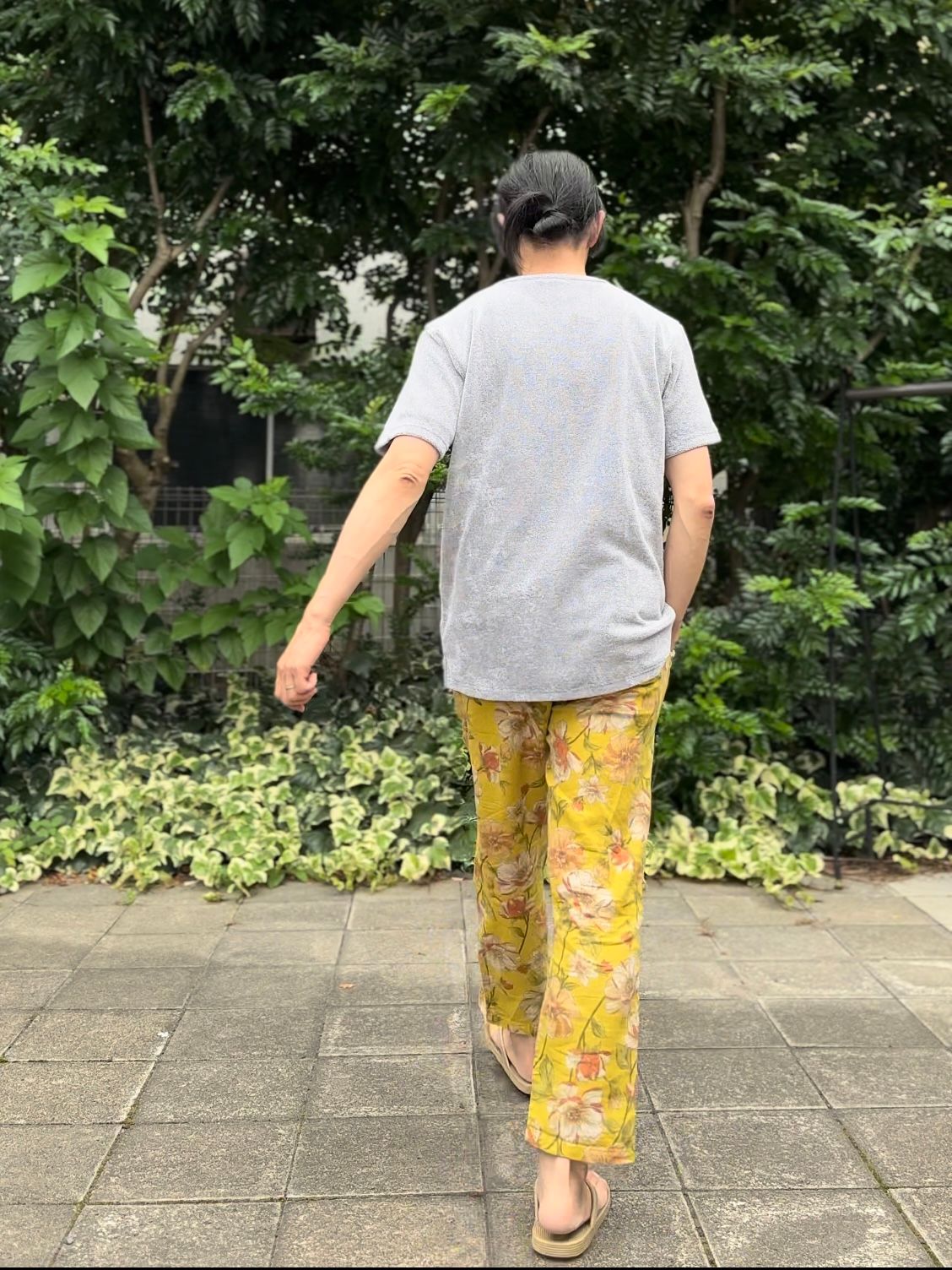 FLOWER EASY PANTS / 花柄イージーパンツ