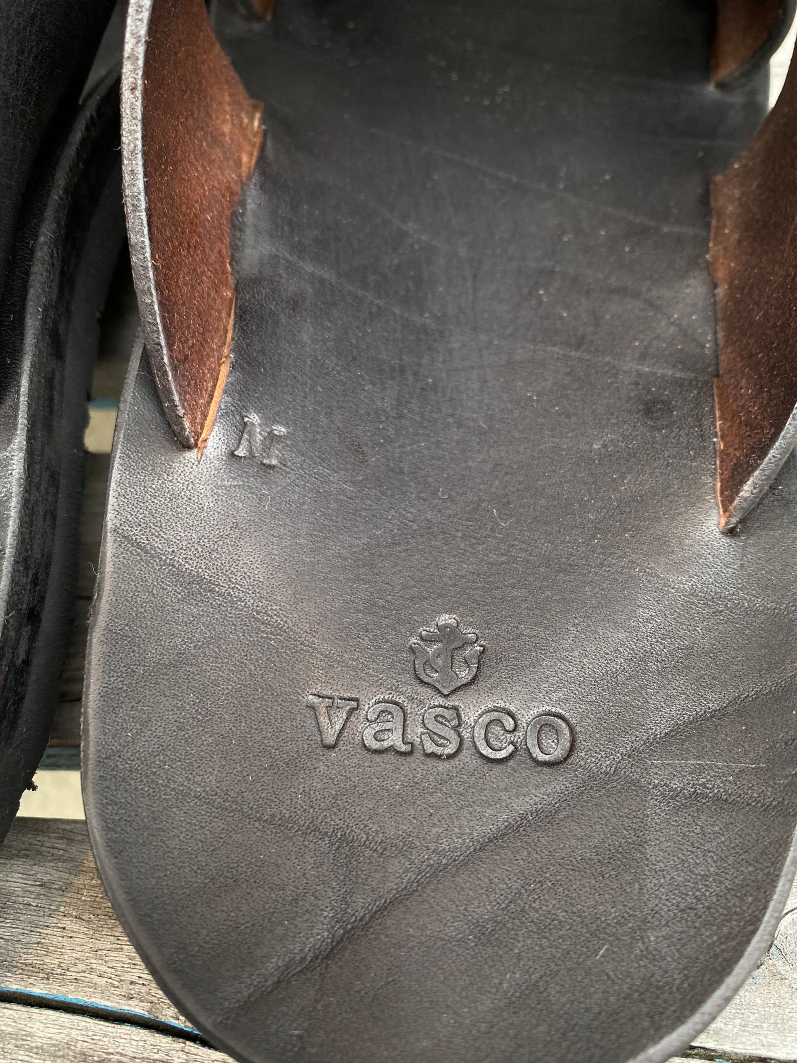 ヴァスコ / VASCO / LEATHER NELSON SANDAL / レザーネルソンサンダル / ブラック