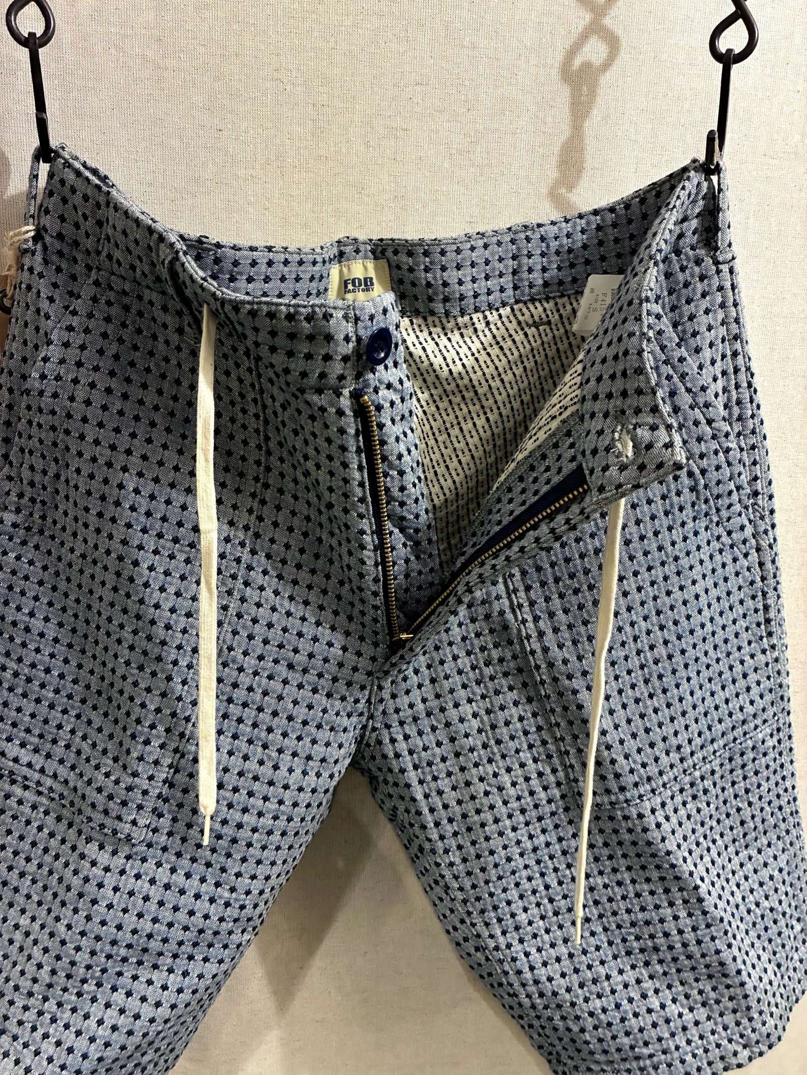 NEEDLE WORK SHORTS  / 刺子ショーツ