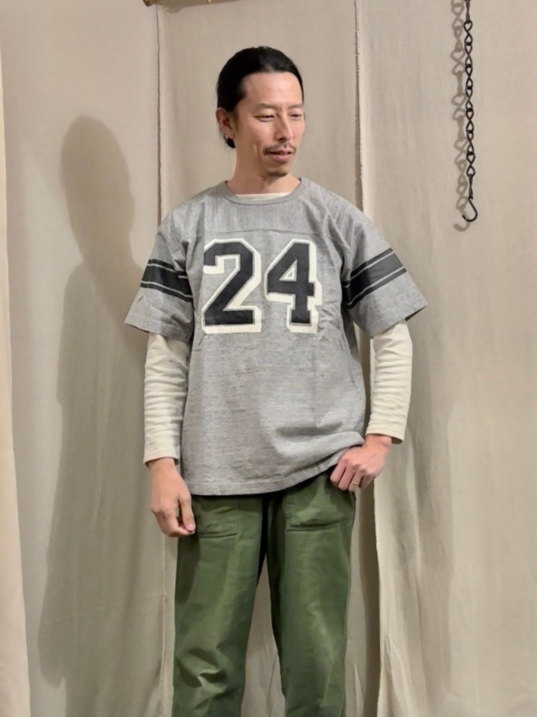 TENDERLOIN NFL ホワイト メッシュ 七部シャツ TENDERLOIN テンダーロイン T-NFL TANK タンクトップ ホワイト系