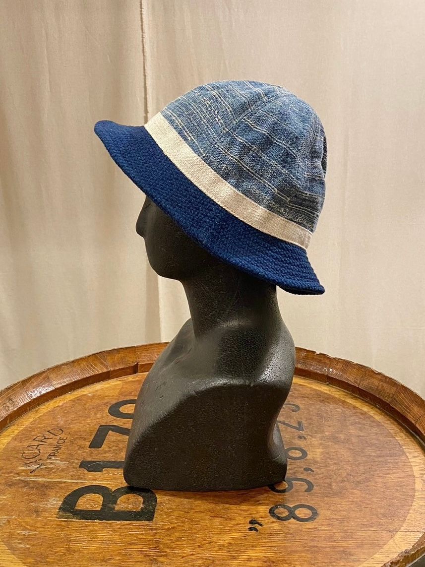 HIGHER × GAIJIN MADE / アンティークインディゴメトロハット