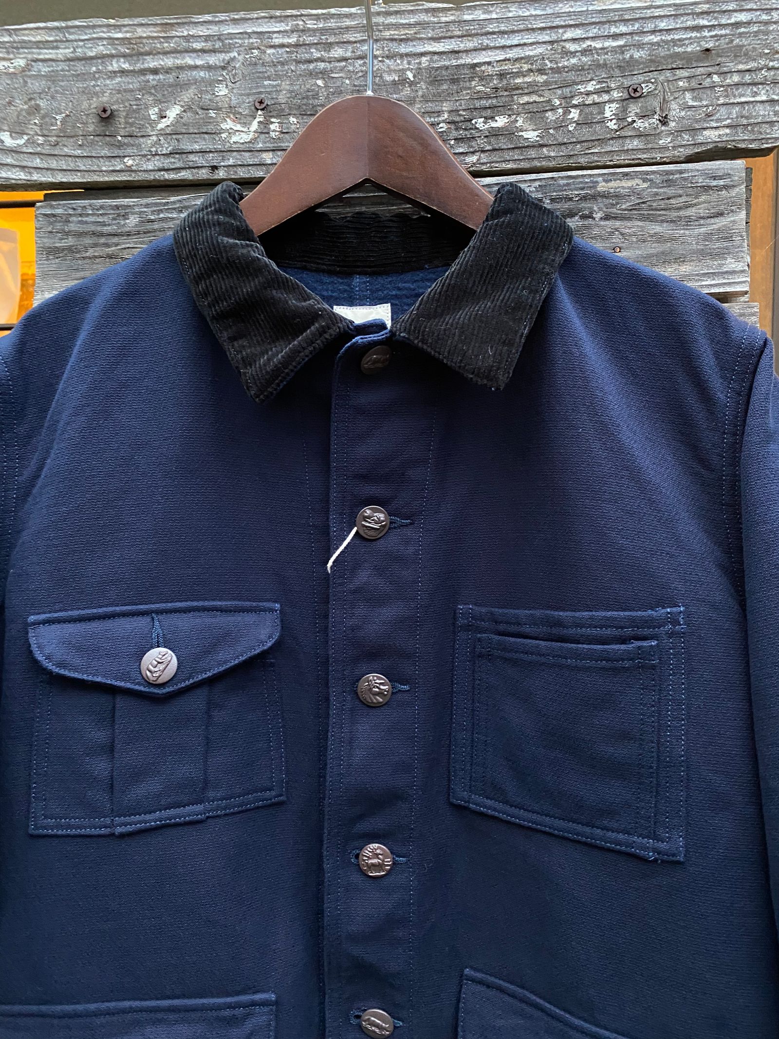 F2427 HUNTING JACKET / NAVY