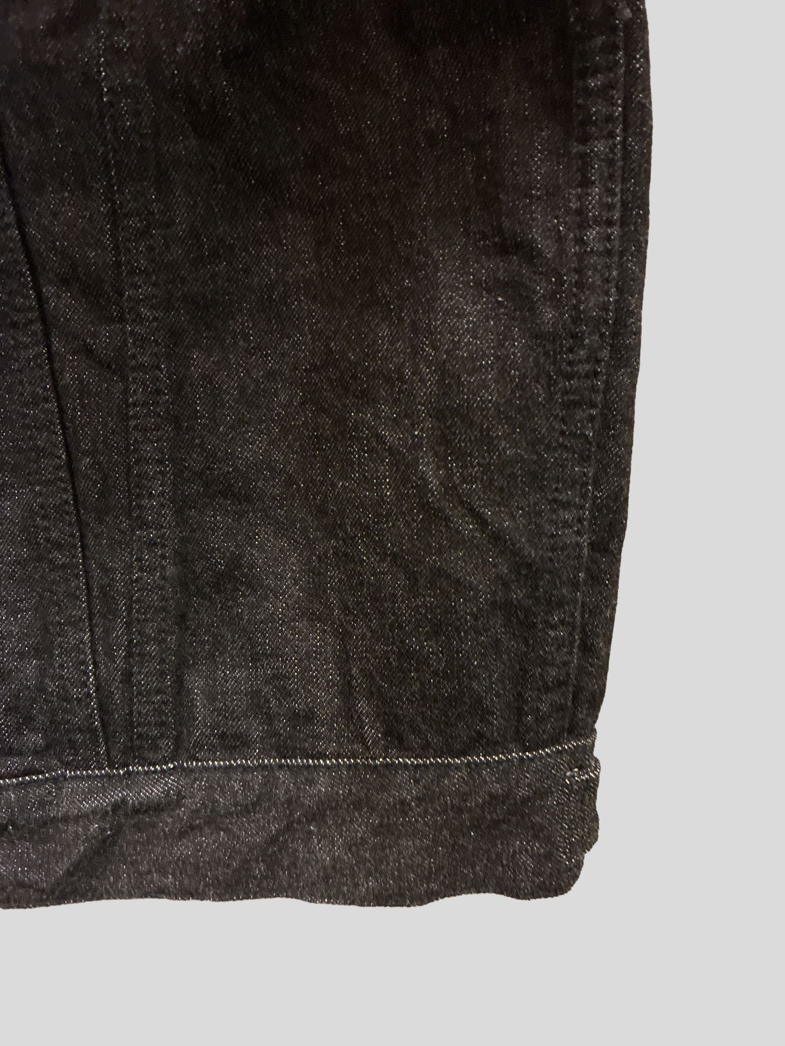 FOBファクトリー / F2444 SELVEDGE DENIM 3rd JKT / セルビッジデニム3rd ジャケット / ブラックデニム
