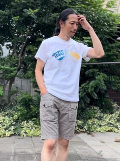 TED’S BAKERY グラデーションロゴ Tシャツ / ホワイト