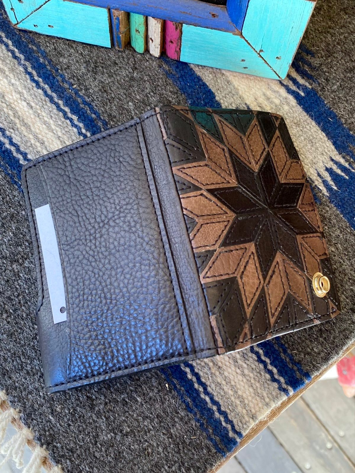 【NasngwamxDamasquina】Lone Star Card Case ローンスターカードケース / ブラック