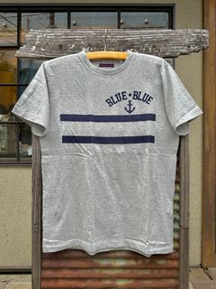 チェストラインTシャツ / グレー